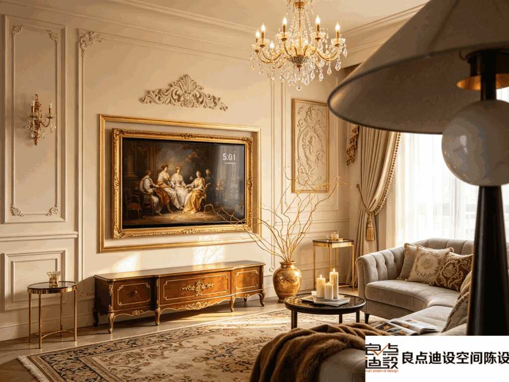 法式复古风两居室软装设计 | 小两居也能装出高级贵气感✨